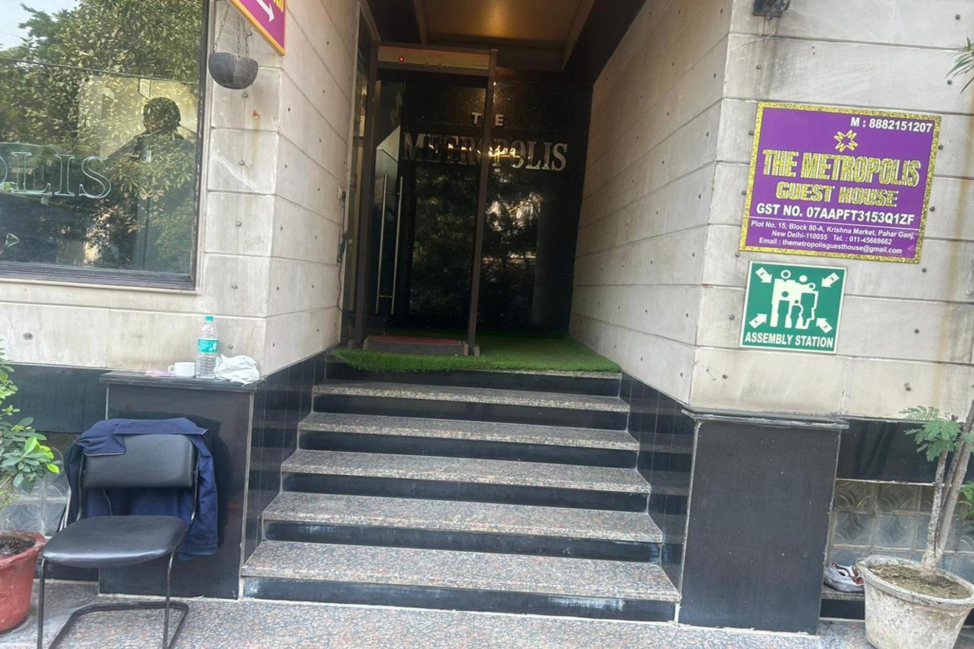 The Metropolis Guest House Near Rk Ashram Metro Station New Delhi Exterior photo