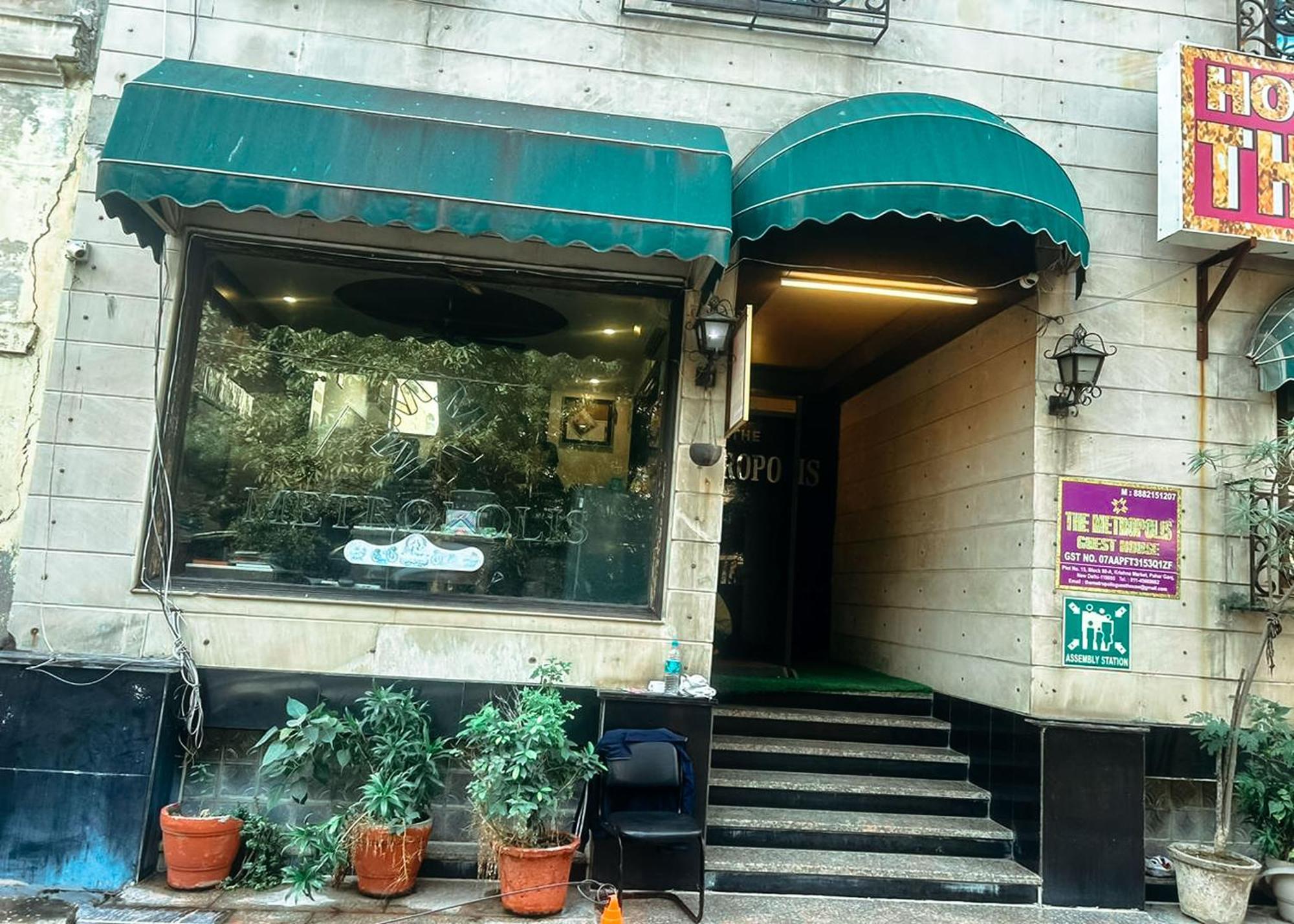 The Metropolis Guest House Near Rk Ashram Metro Station New Delhi Exterior photo